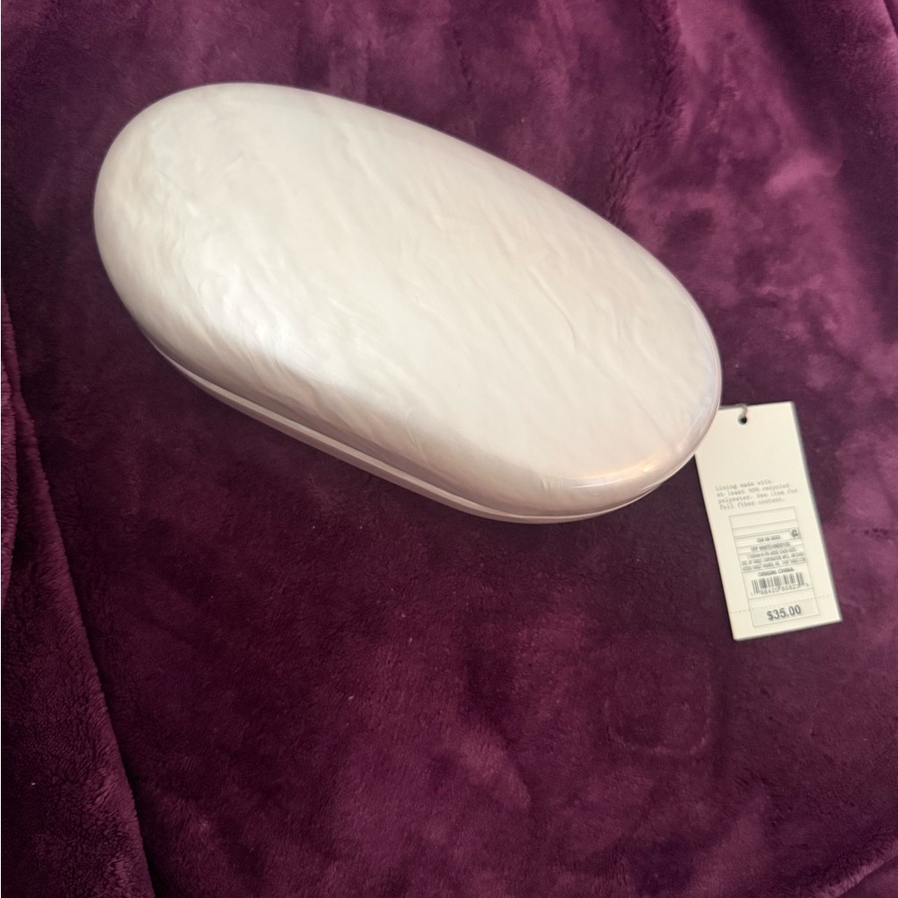 a new day Pearl White Wristlet